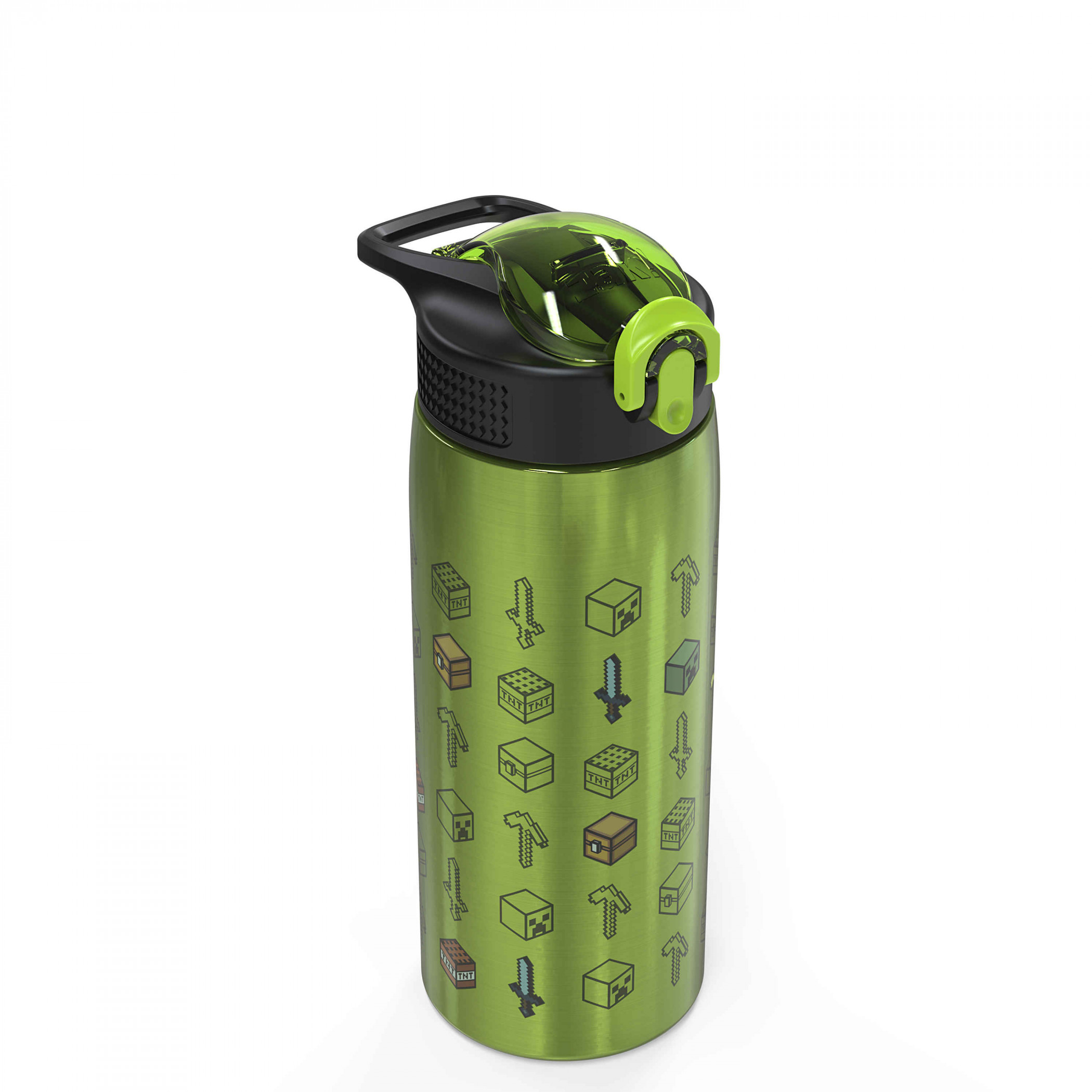 Minecraft Symbols 19oz Stainless Steel Double Walled Water Bottle
